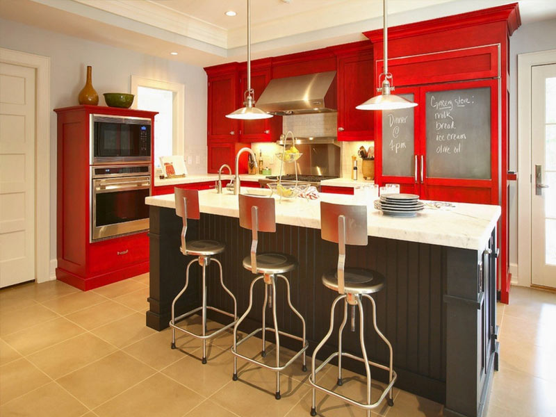 25 Red Kitchens With an Appetite for Color