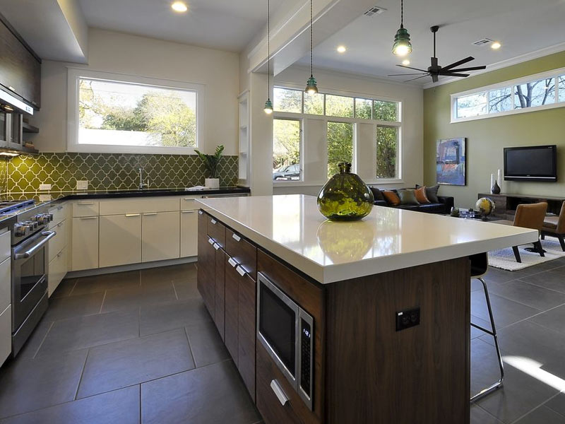 Kitchen-Island-with-Microwave-Fireclay-Tile