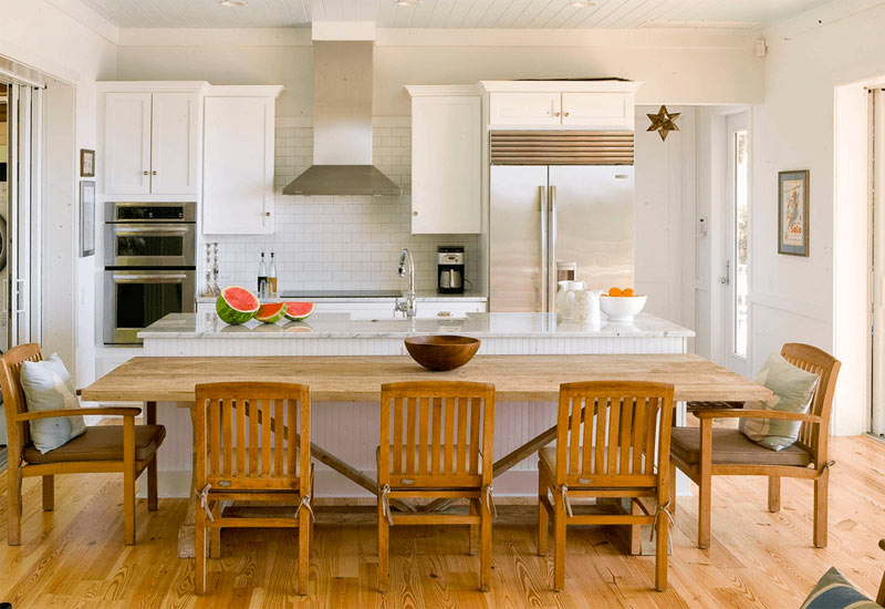 Two-Tier-Kitchen-Island-With-Table-MBG Homes