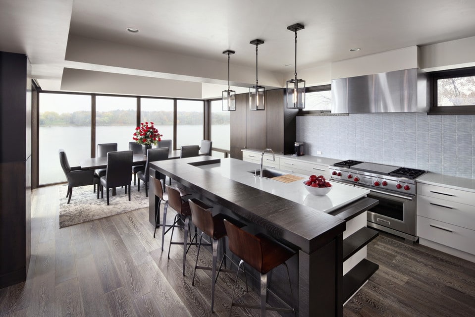 Contemporary-Galley-Kitchen-Robert-G-Sinclair-Architecture