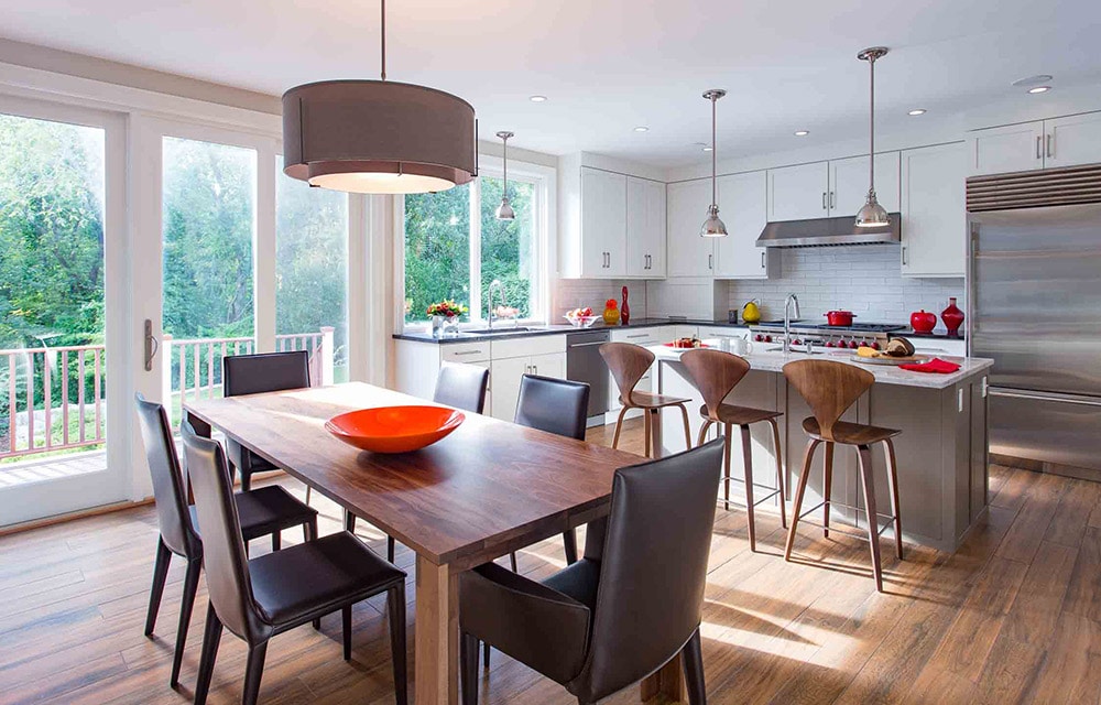 Contemporary Kitchen With Island Feinmann 