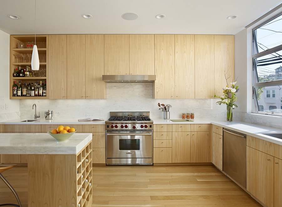 Custom Shelving Kitchen Bar Nick Noyes Architecture