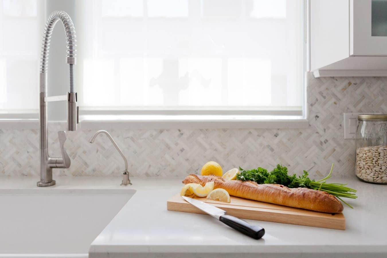 Neutral Tile Backsplash Anne Sacks HomePolish