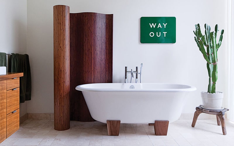 Victoria-Albert-Freestanding-Tub-with-Wood-Feet-Dwell